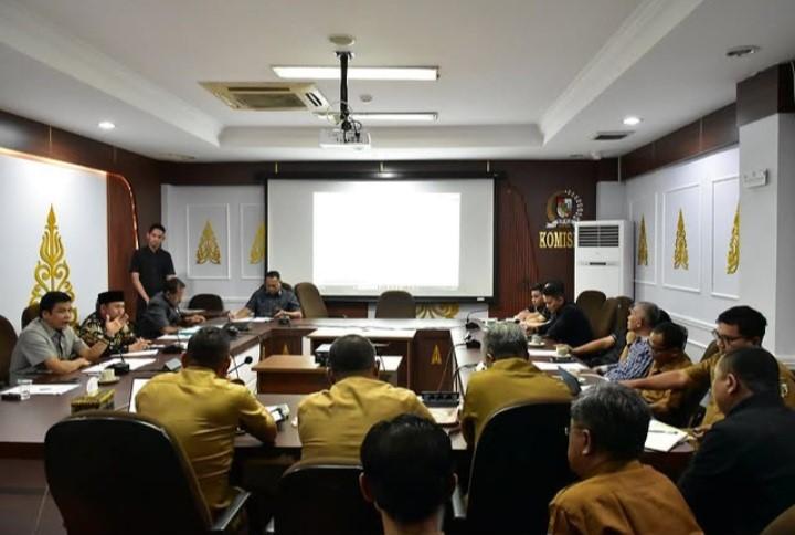 Bahas Infrastruktur, Komisi IV Rapat Bersama Dinas PUPR Kota Pekanbaru   