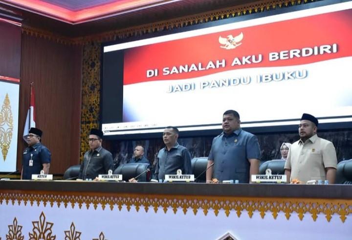 DPRD Kota Pekanbaru Gelar Paripurna Laporan Kegiatan Reses, Infrastruktur Dominan Dikeluhkan Masyarakat 