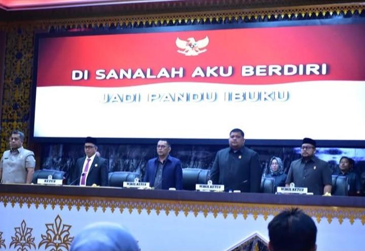 DPRD Kota Pekanbaru Umumkan Penetapan Pasangan Walikota dan Wakil Walikota Pekanbaru Periode 2025-2030