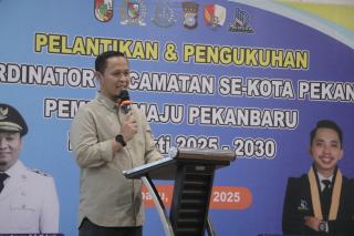 Wali Kota Pekanbaru Apresiasi Pelantikan PMP, Dorong Pemuda Jadi Motor Penggerak Kota Berbudaya